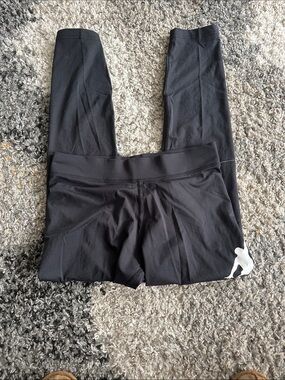 Jordan Black Kids Leggings with White Jumpman Accent